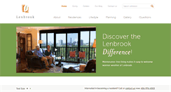 Desktop Screenshot of lenbrook-atlanta.org